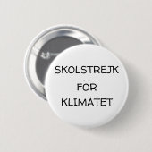 Wereldwijde Button tegen klimaatverandering (Voorkant /achterkant)
