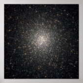 Wereldwijde cluster NGC 2808 Poster (Voorkant)