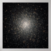 Wereldwijde cluster NGC 2808 Poster (Voorkant)