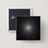 Wereldwijde cluster NGC 2808 Vierkante Button 5,1 Cm (Voorkant /achterkant)