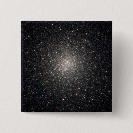 Wereldwijde cluster NGC 2808 Vierkante Button 5,1 Cm (Voorkant)