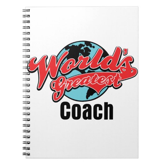 Wereldwijde coach notitieboek (Voorkant)