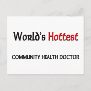 Wereldwijde Community Health Doctor Briefkaart