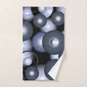 Wereldwijde concentrische cirkel orbitale Abstract Bad Handdoek (Handdoek)