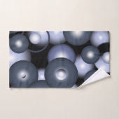 Wereldwijde concentrische cirkel orbitale Abstract Bad Handdoek (Handdoek)