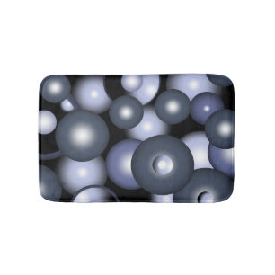 Wereldwijde concentrische cirkel orbitale Abstract Badmat