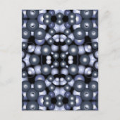 Wereldwijde concentrische cirkel orbitale Abstract Briefkaart (Voorkant)