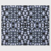 Wereldwijde concentrische cirkel orbitale Abstract Cadeaupapier (Vlak)