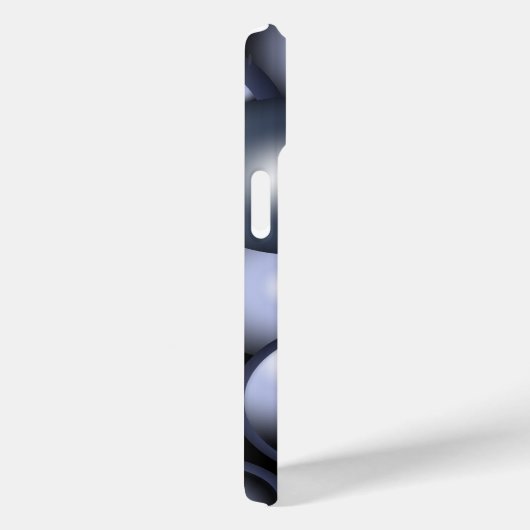 Wereldwijde concentrische cirkel orbitale Abstract Case-Mate iPhone Case (Achterkant / Rechts)