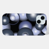 Wereldwijde concentrische cirkel orbitale Abstract Case-Mate iPhone Case (Achterkant (horizontaal))