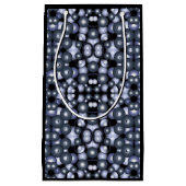 Wereldwijde concentrische cirkel orbitale Abstract Klein Cadeauzakje (Voorkant)