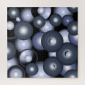 Wereldwijde concentrische cirkel orbitale Abstract Legpuzzel (Verticaal)