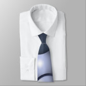 Wereldwijde concentrische cirkel orbitale Abstract Stropdas (Gebonden)