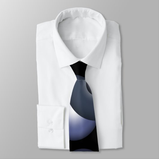 Wereldwijde concentrische cirkel orbitale Abstract Stropdas (Gebonden)