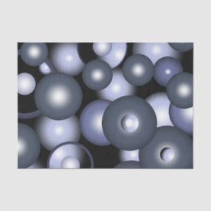 Wereldwijde concentrische cirkel orbitale Abstract Tissuepapier