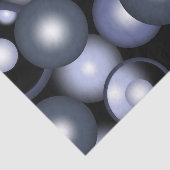 Wereldwijde concentrische cirkel orbitale Abstract Tissuepapier (Detail)