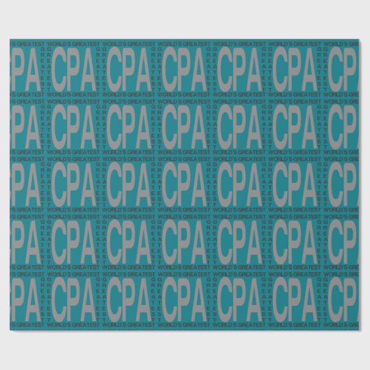 Wereldwijde CPA Cadeaupapier (Vlak)