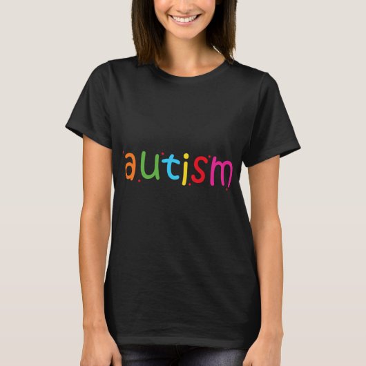 Wereldwijde dag van autisme Actief T-shirt (Voorkant)