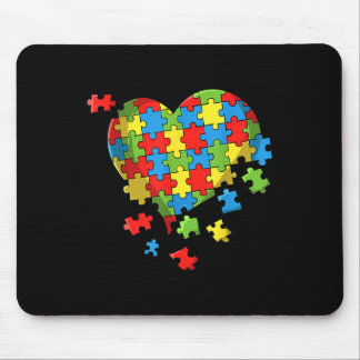 Wereldwijde dag van autisme - Hart Muismat