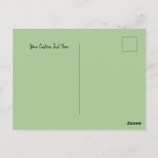 Wereldwijde dag van de Aarde, dagelijks Briefkaart (Achterkant)