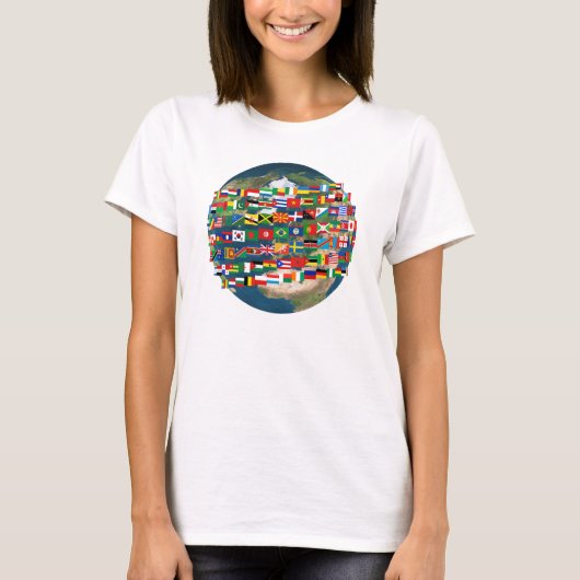 Wereldwijde diversiteit 2 T-shirt (Voorkant)