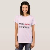 Wereldwijde economist t-shirt (Voorkant volledig)