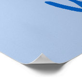 Wereldwijde eenheid voor Oekraïne Poster (Hoek)