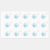 Wereldwijde etiketten voor toegangsbalken op dag labels (Vel)