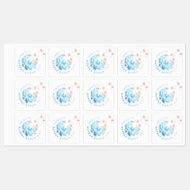 Wereldwijde etiketten voor toegangsbalken op dag labels