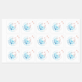 Wereldwijde etiketten voor toegangsbalken op dag labels