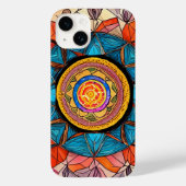 Wereldwijde gemeenschap Tribal Roots Heilige Geome Case-Mate iPhone Case (Achterkant)