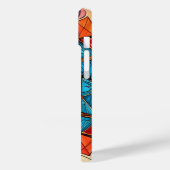 Wereldwijde gemeenschap Tribal Roots Heilige Geome Case-Mate iPhone Case (Achterkant / Links)