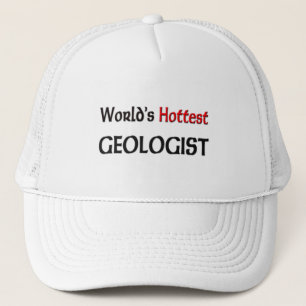Wereldwijde geoloog trucker pet