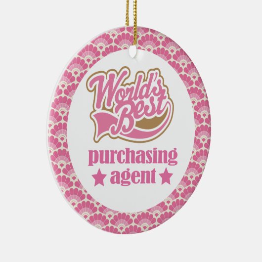 Wereldwijde Gift Ornament van de Beste Aankoopagen (Rechts)