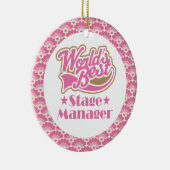 Wereldwijde Gift Ornament van de Manager van het B (Rechts)