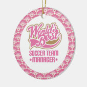 Wereldwijde Gift Ornament van World's Best Soccer (Links)