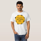 Wereldwijde gouden regel t-shirt (Voorkant volledig)