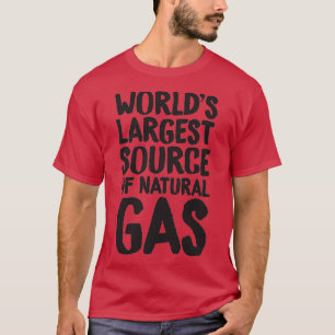 Wereldwijde grootste aardgasbron 29 t-shirt