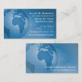 Wereldwijde handel Europa Afrika Midden-Oosten Visitekaartje (Voorkant / Achterkant)