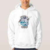Wereldwijde, handige bait- en rackwinkel hoodie (Voorkant)