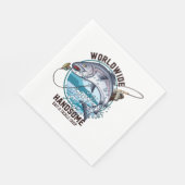 Wereldwijde, handige bait- en rackwinkel servet (Hoek)