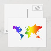 Wereldwijde homepage briefkaart (Voorkant / Achterkant)