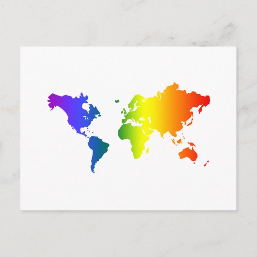 Wereldwijde homepage briefkaart (Voorkant)