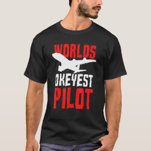 Wereldwijde hoofdpiloot 1 t-shirt