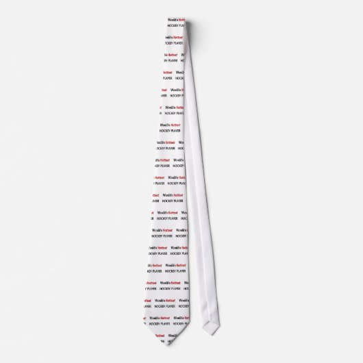 Wereldwijde hotste Hockey-speler Stropdas (Voorkant)