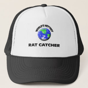 Wereldwijde hotste ratentecker trucker pet
