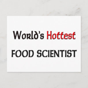Wereldwijde hotste voedselwetenschapper briefkaart