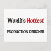 Wereldwijde Hottest-ontwerper Briefkaart (Voorkant)