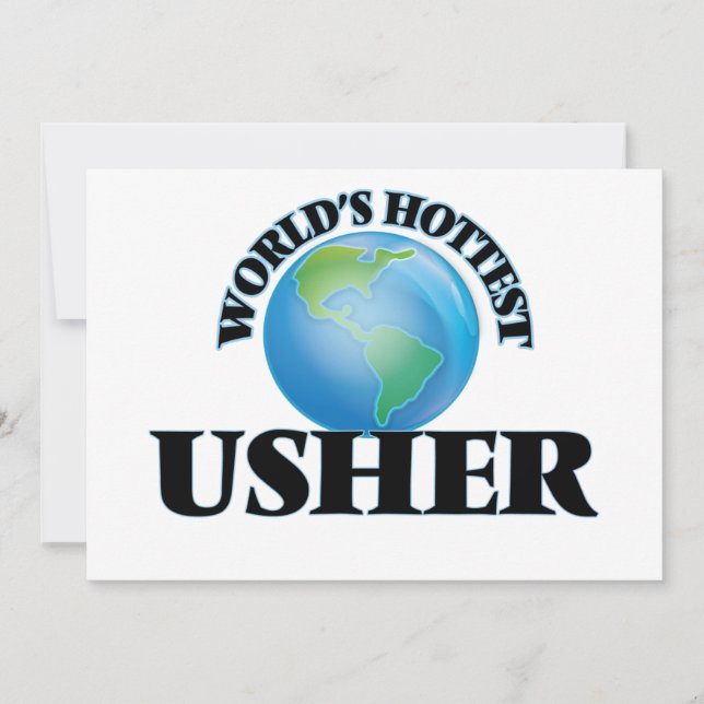 Wereldwijde Hottest Usher (Voorkant)