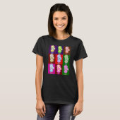 Wereldwijde inflatie beperkt pop kunst t-shirt (Voorkant volledig)